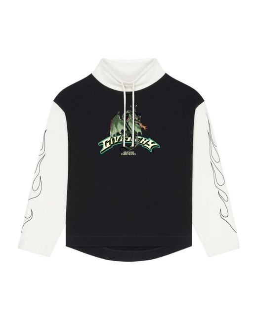 Givenchy Black Long-Sleeved Sweater for men