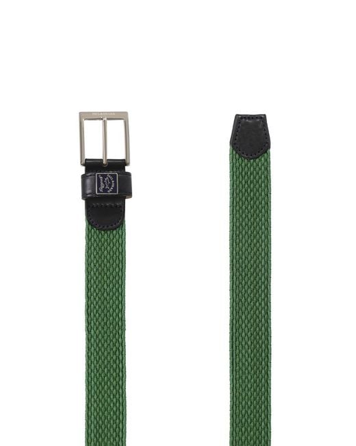 Paul & Shark Green Logo Belt