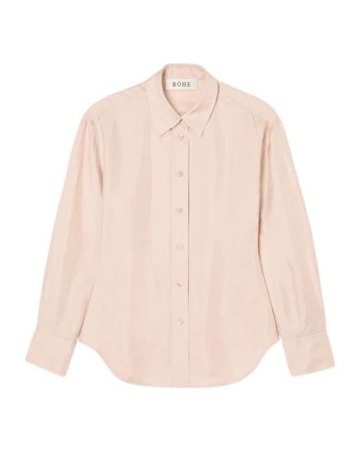 Rohe Pink Button-Fastening Shirt