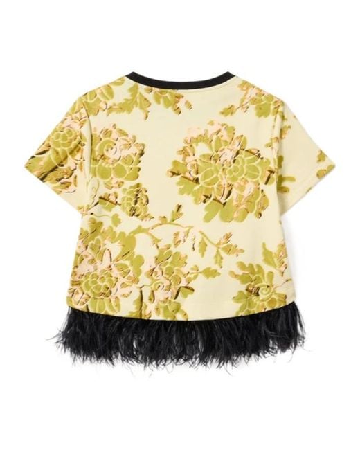 LaDoubleJ Yellow La Scala Tee
