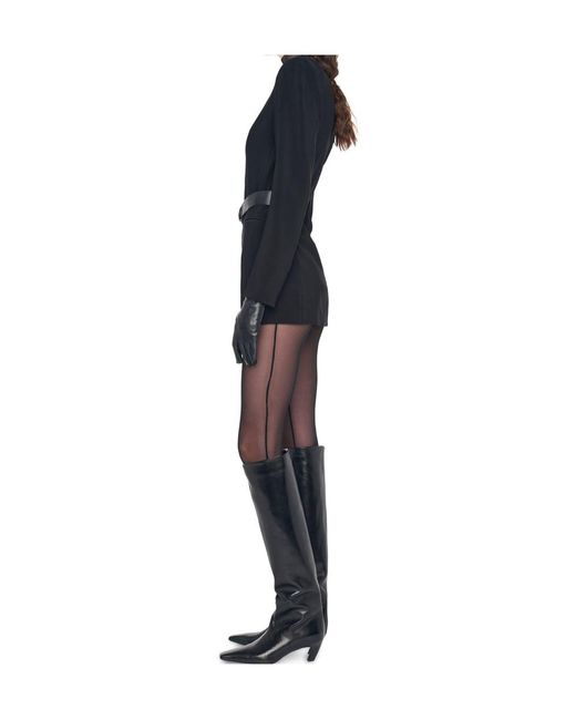 Norma Kamali Blue Long-Sleeve Zip-Up Jacket