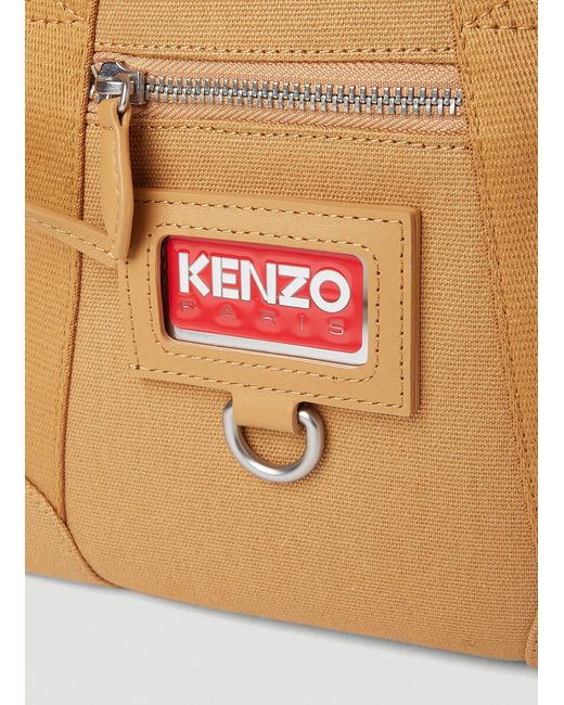 KENZO Orange Paris Mini Tote Bag