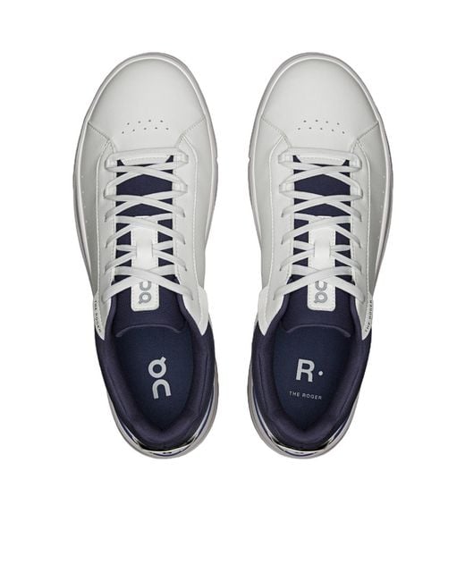 On Shoes White The Roger Advantage Low-Top Sneakers for men