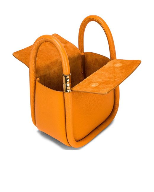 Boyy Orange Logo Shoulder Bag