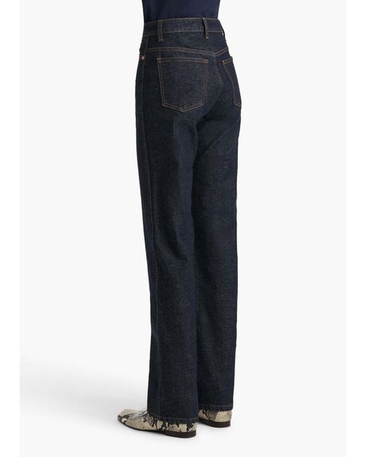 Khaite Blue Danielle Stretched Jeans