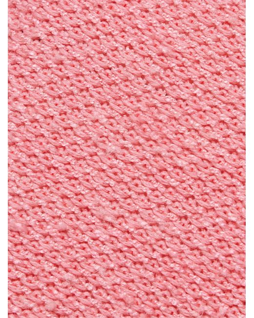 Gabriela Hearst Pink Knitted Flared Pants