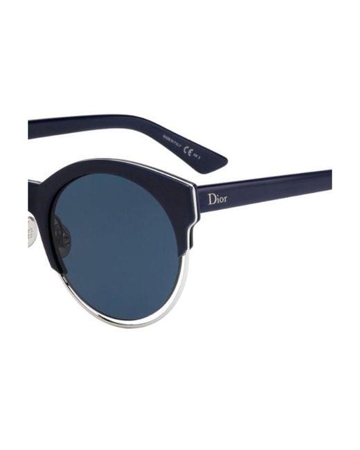 Dior Blue Logo Sunglasses