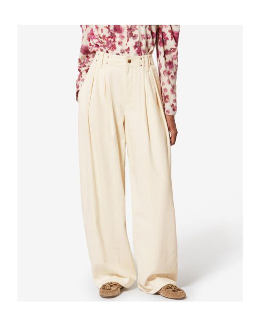 Isabel Marant Natural Ireme Trousers