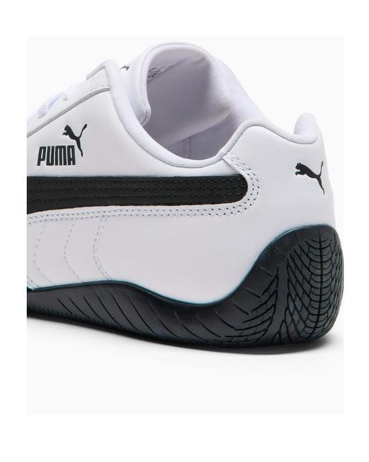 PUMA White Speedcat Full Leather for men