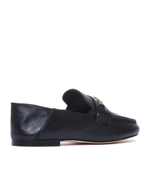 Michael Kors Blue Michael Lena Square-Toe Loafers