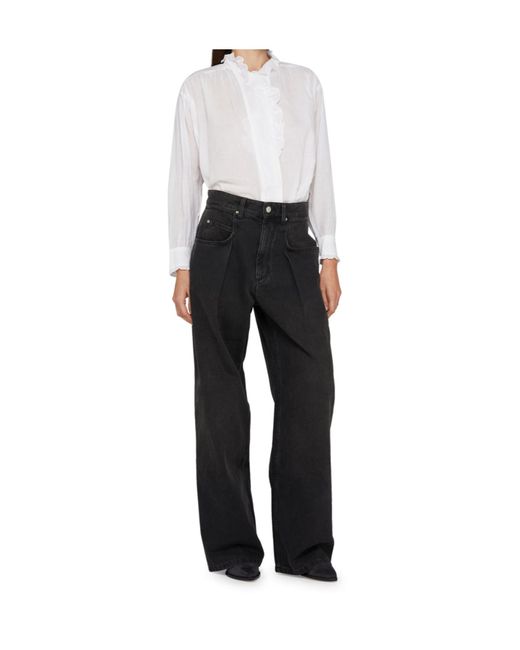 Isabel Marant Black Jeans With Belt Loops