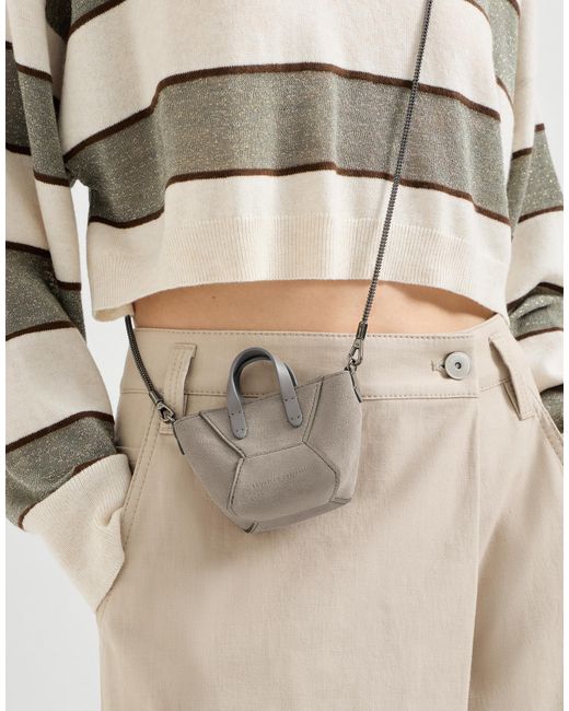 Brunello Cucinelli White Bc Duo Mini Bag