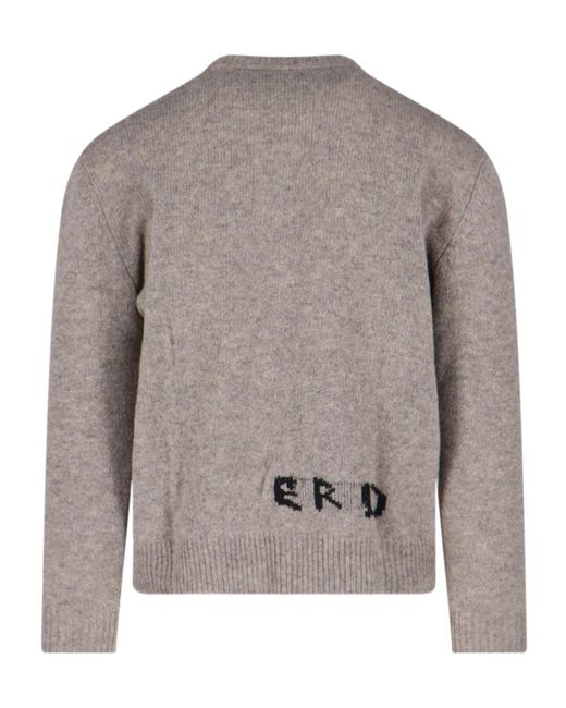 Enfants Riches Deprimes Gray Enfants Riches Déprimés Long-Sleeved Crewneck Jumper for men