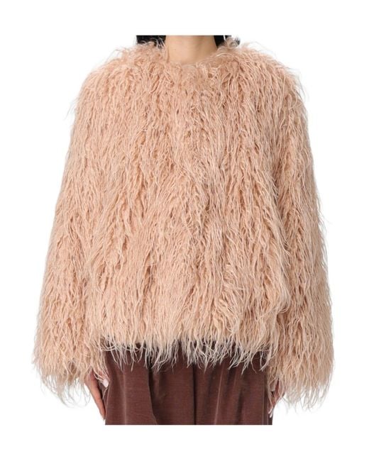 Forte_forte Natural V-Neck Jacket