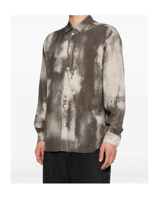 Samsøe & Samsøe Gray Long-Sleeved Shirt for men