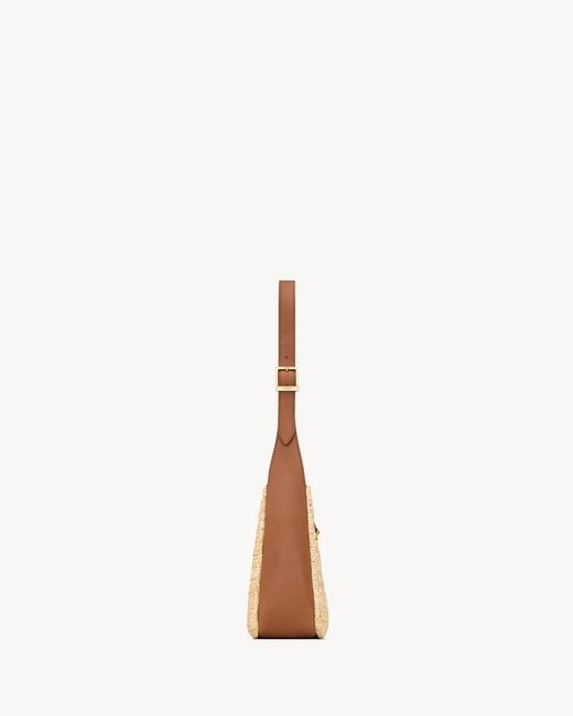 Saint Laurent White Le 5 À 7 Supple Baby