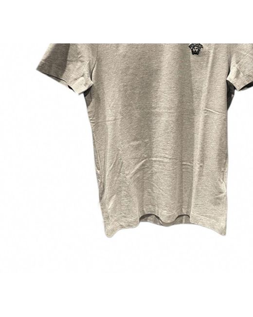 Versace White Short-Sleeved T-Shirt for men