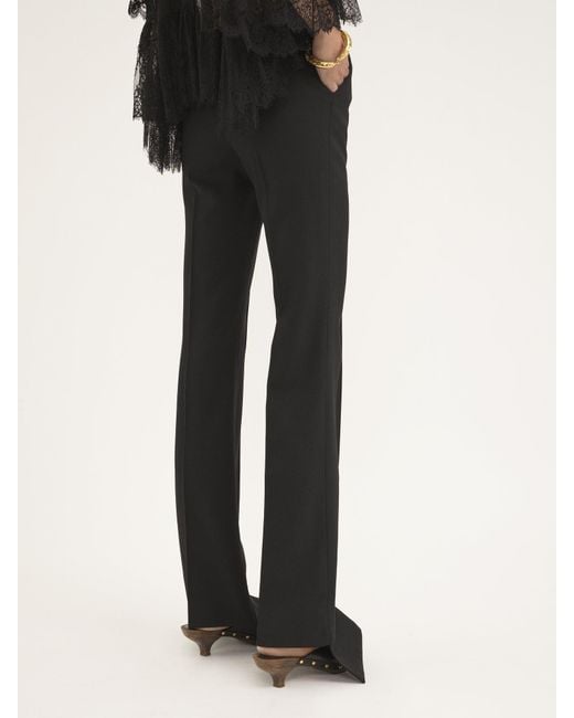 Chloé Black Chloé Wide-Leg Trousers