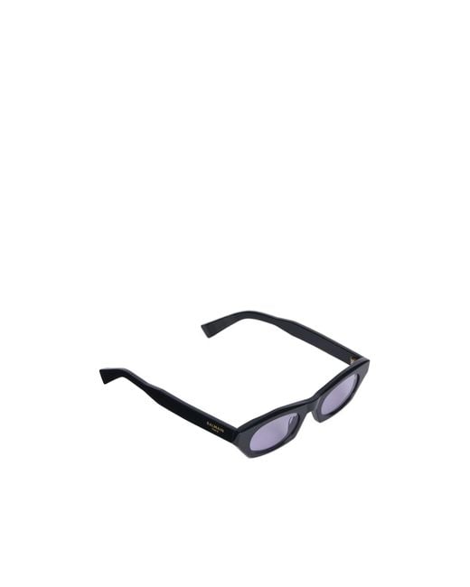 Balmain White Johan Sunglasses