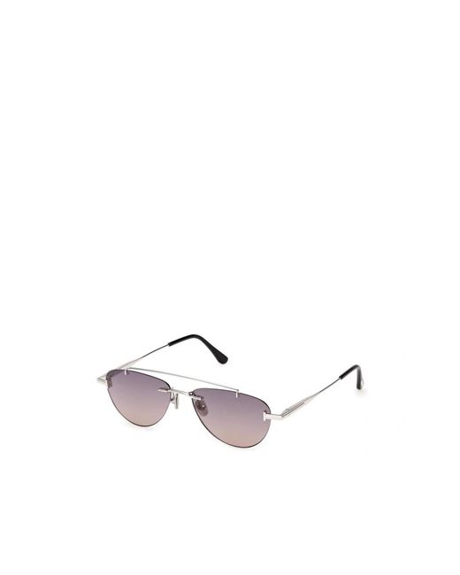 Tom Ford Multicolor Eyewear Pilot Frame Sunglasses for men