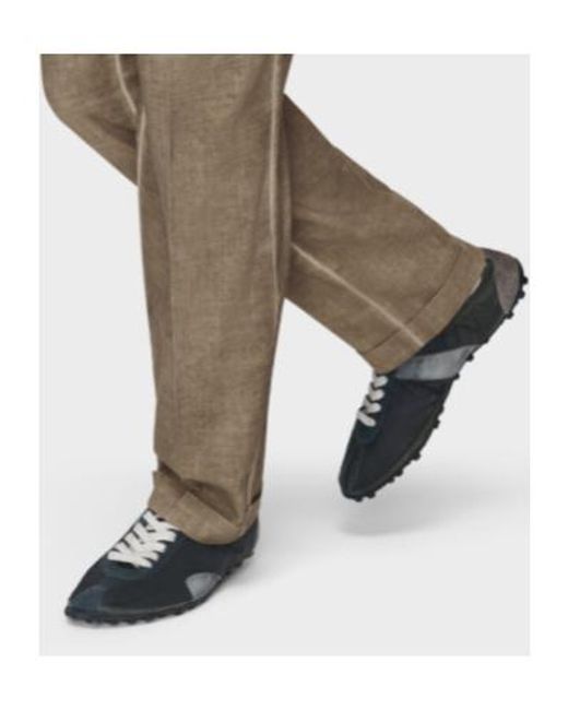Maison Margiela Gray Sprinters Lace-Up Sneakers for men