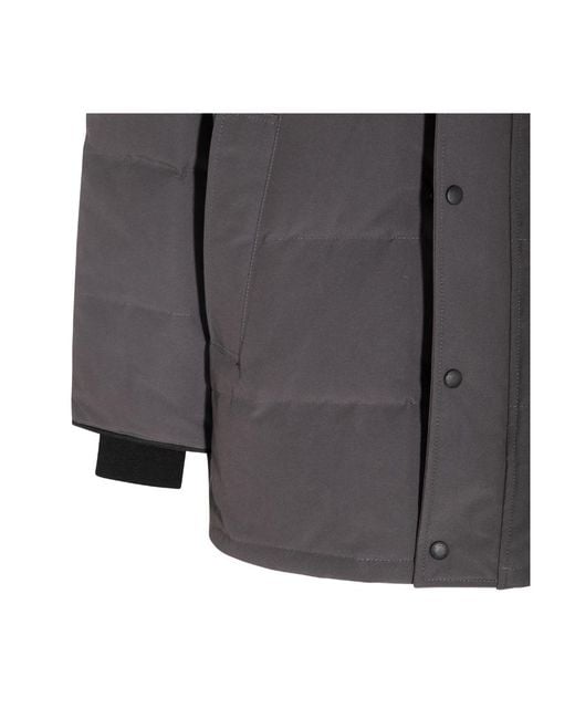 Canada Goose Gray Carson Hooded Parka for men