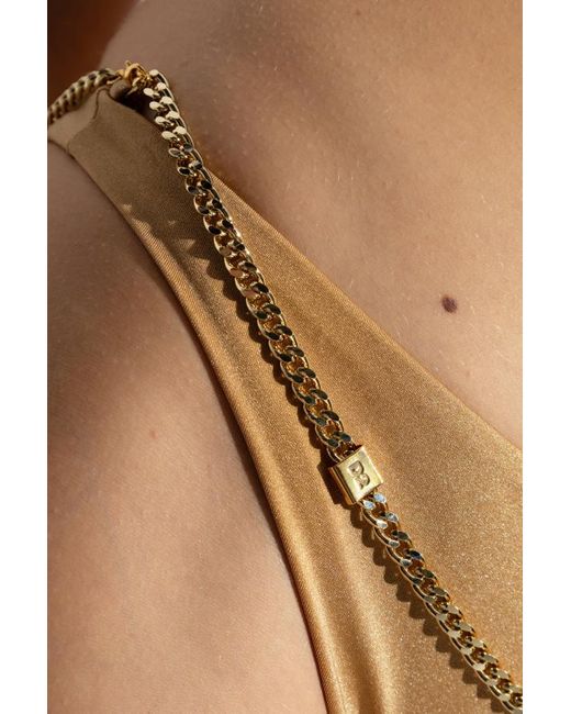 DSquared² Natural Chain Bikini Swimsuit