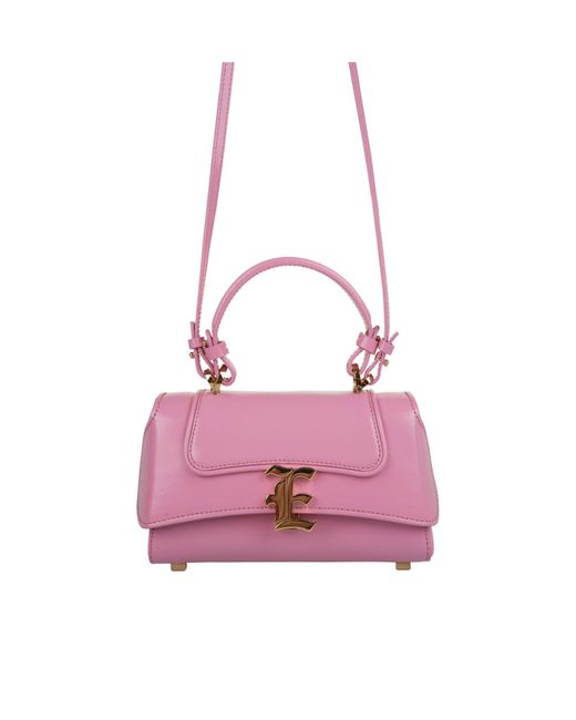 Ermanno Scervino Pink Flip Shoulder Bag