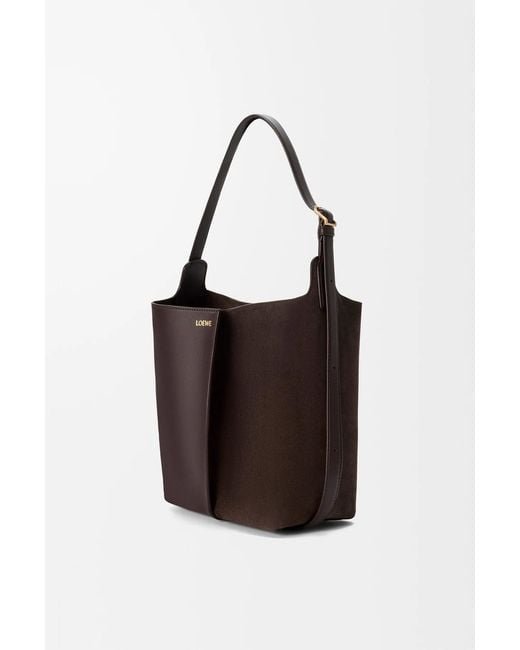 Loewe Brown Adjustable Shoulder Bag