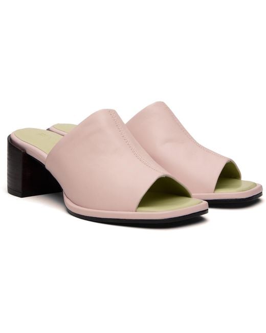 By Far Pink Francisco High-Heeled Sandals