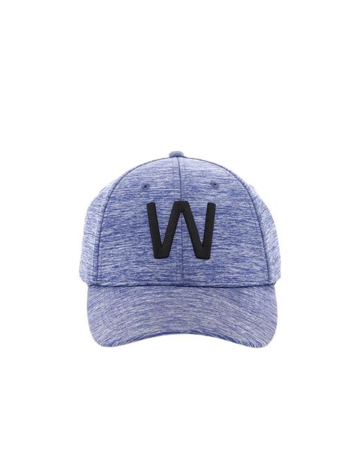 Weekend by Maxmara Blue Adjustable Pointed Cotton Cap