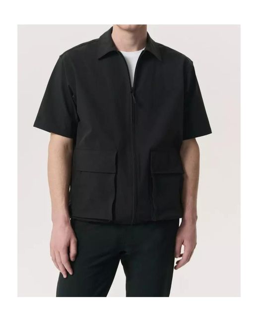 Rag & Bone Black Short-Sleeved Shirt for men
