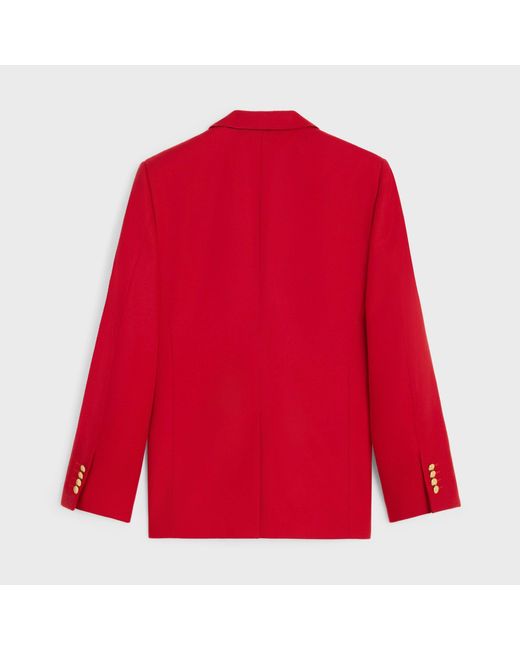 Céline Red Classic Jacket for men