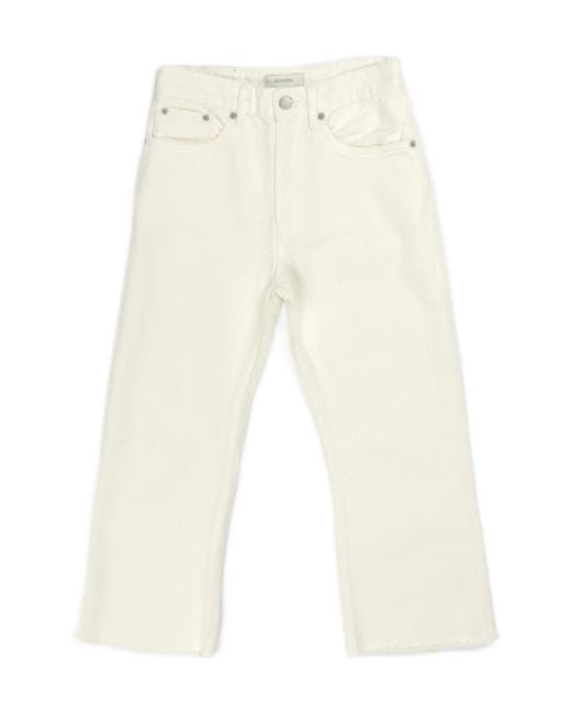 REMAIN Birger White Five-Pocket Jeans