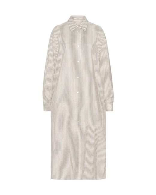 The Row White Chihiro Dress