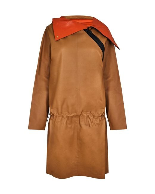 Bottega Veneta Brown Resistant Multi Pocket Parka