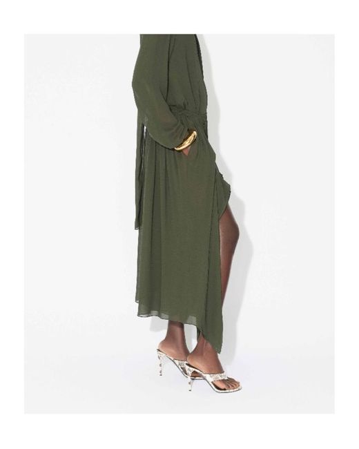 Alaïa White Alaïa Infradito Embossed Heeled Sandals