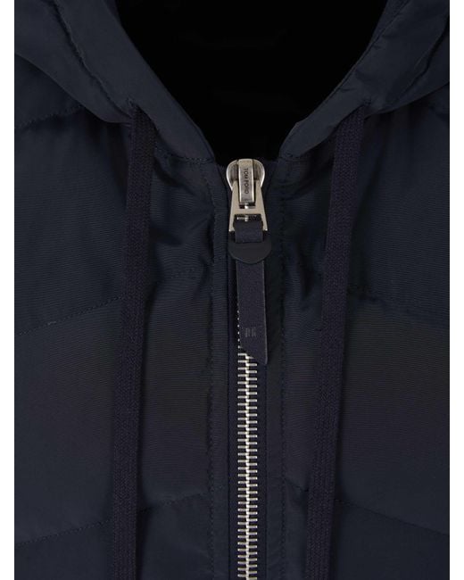 Tom Ford Blue Padded Down Vest for men