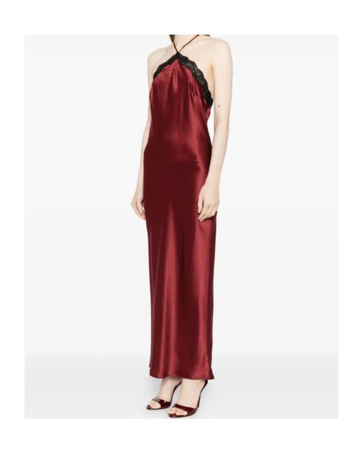 Reformation Red Aara Dress