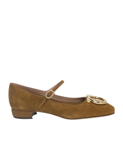 Ferragamo Brown Marry 2 High Heels