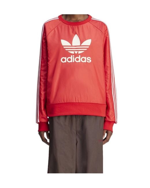 Adidas by Wales Bonner Red X Wales Bonner Trefoil Logo Sweatshirt for men