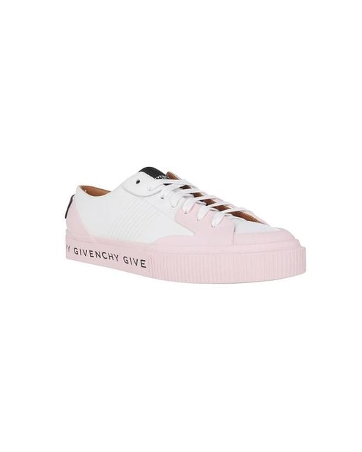 Givenchy Pink Logo Casual Sneakers