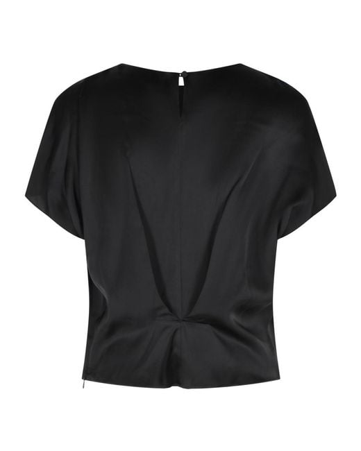 Isabel Marant Black Short-Sleeved Top