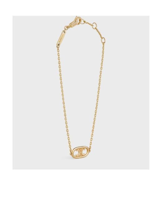 Céline White Maillon Triomphe Bracelet