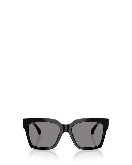 Chanel Gray Full Frame Sunglasses