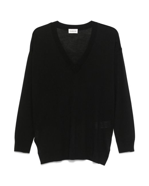 P.A.R.O.S.H. Black Linfa Sweater
