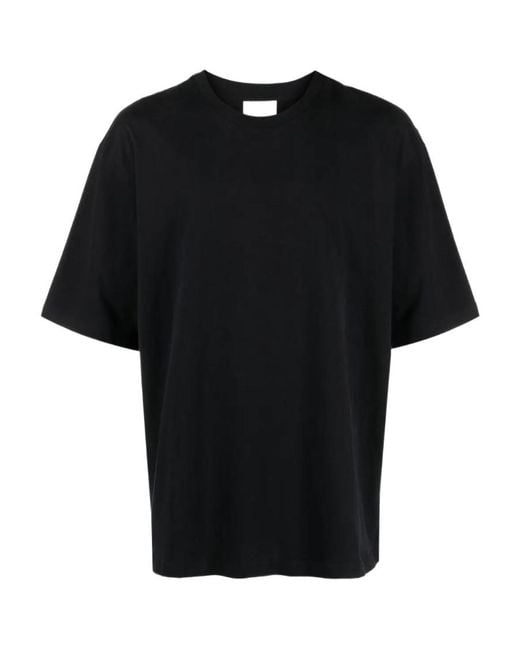 Isabel Marant Black Logo-Printed Crewneck T-Shirt for men