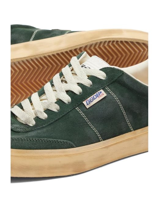 Golden Goose Deluxe Brand Green Soul Star Low-Top Sneakers for men