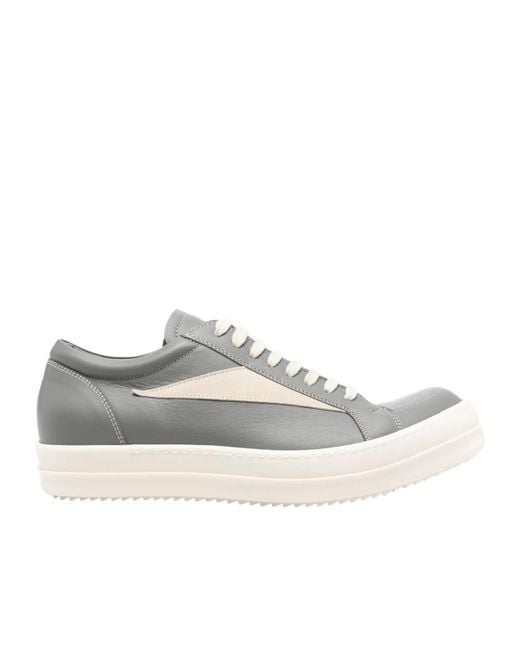 Rick Owens White Porterville Sneakers for men