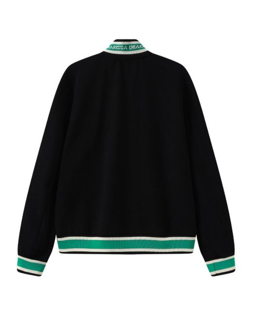 Marissa Chiara Black Long Sleeve Jacket